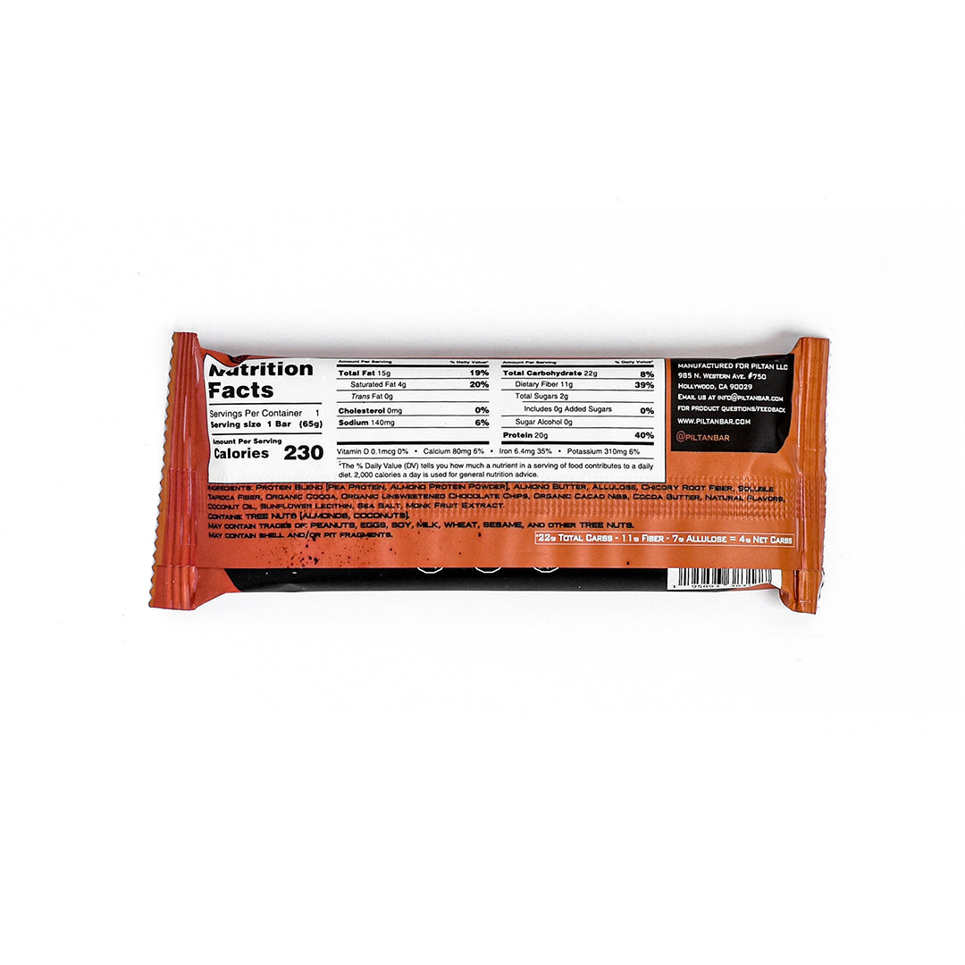 Piltanbar Chocolate Chip Brownie Protein Bar